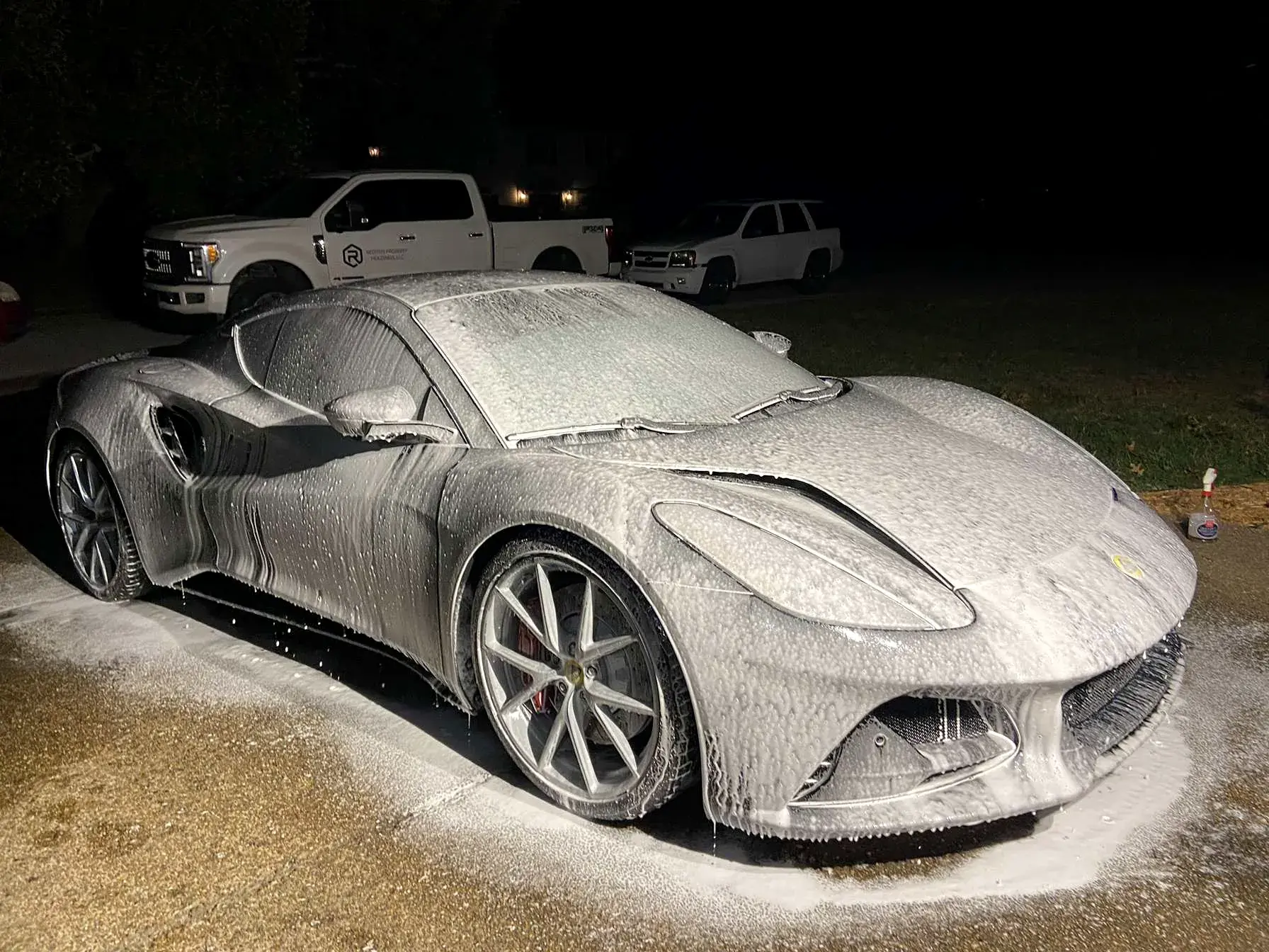 Lotus Elise safe-wash process