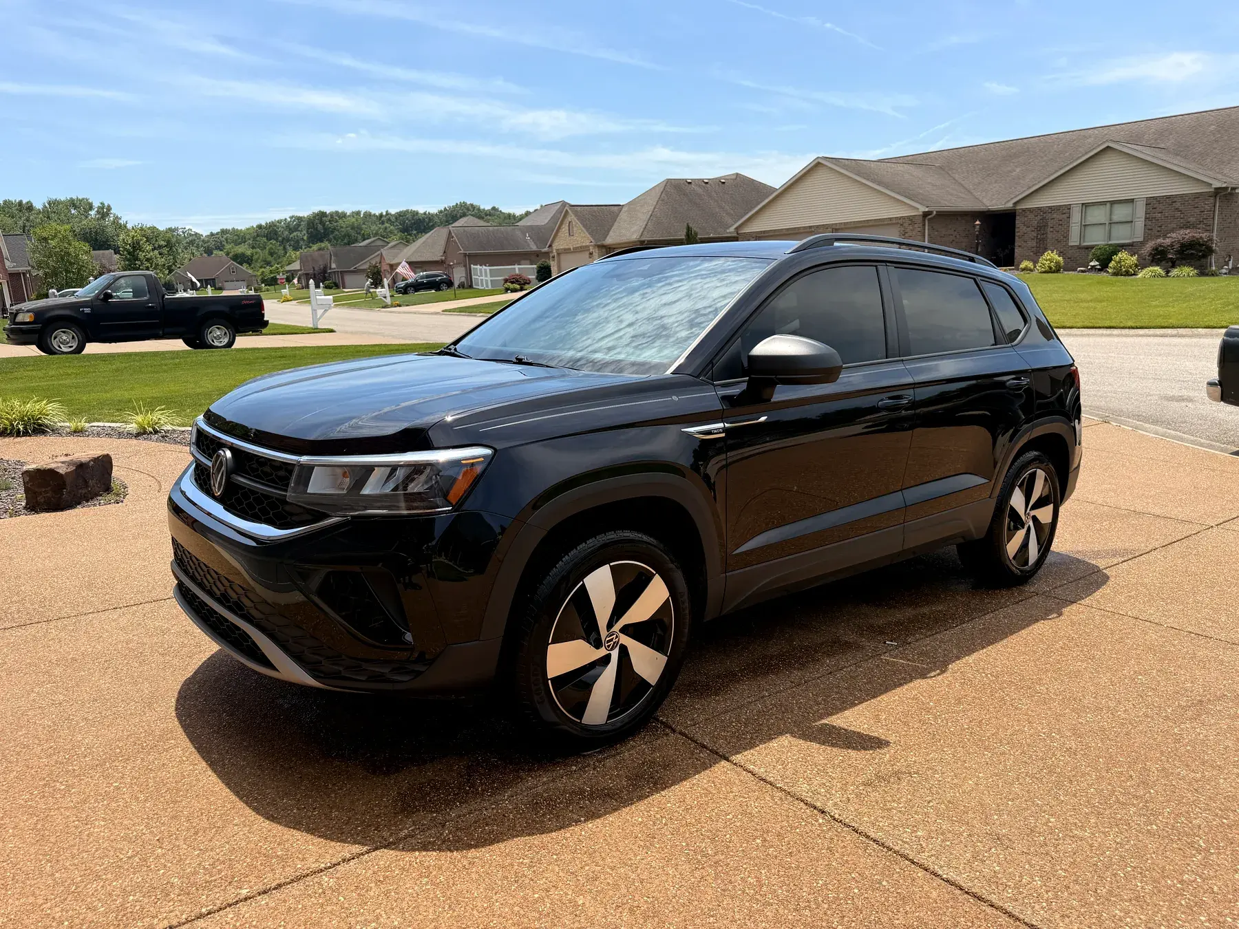 Black compact SUV