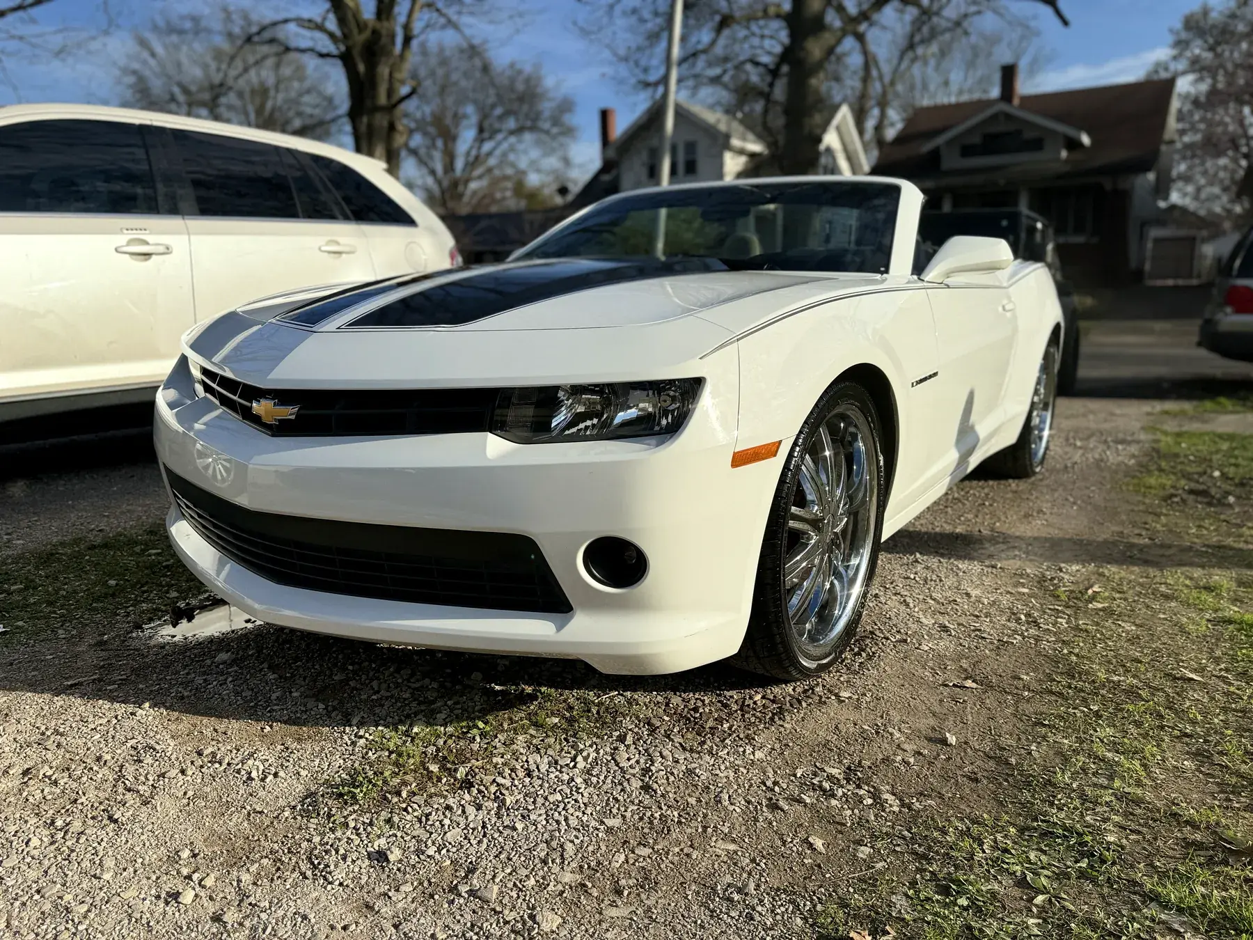 White Camaro